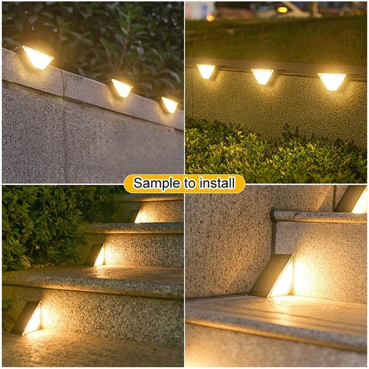 Solar LED Outdoor Waterproof Light 3000K for Pathways | Auravolts