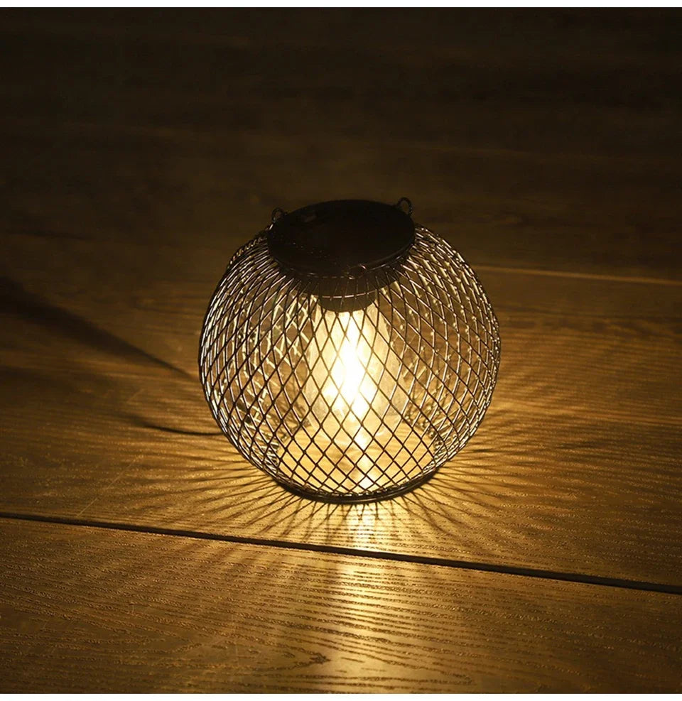 Outdoor Solar LED Lanterns Waterproof Decorative Lights for Garden | Auravolts
