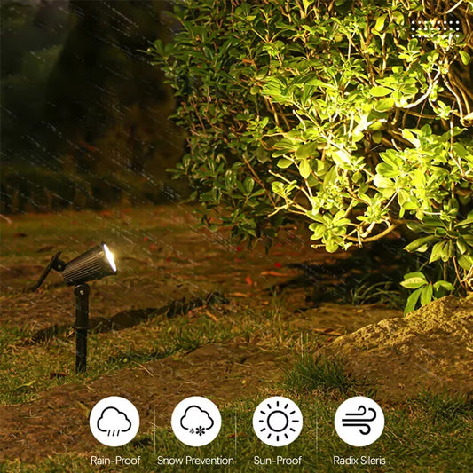 Solar LED Waterproof Outdoor Landscape Lamps | Auravolts