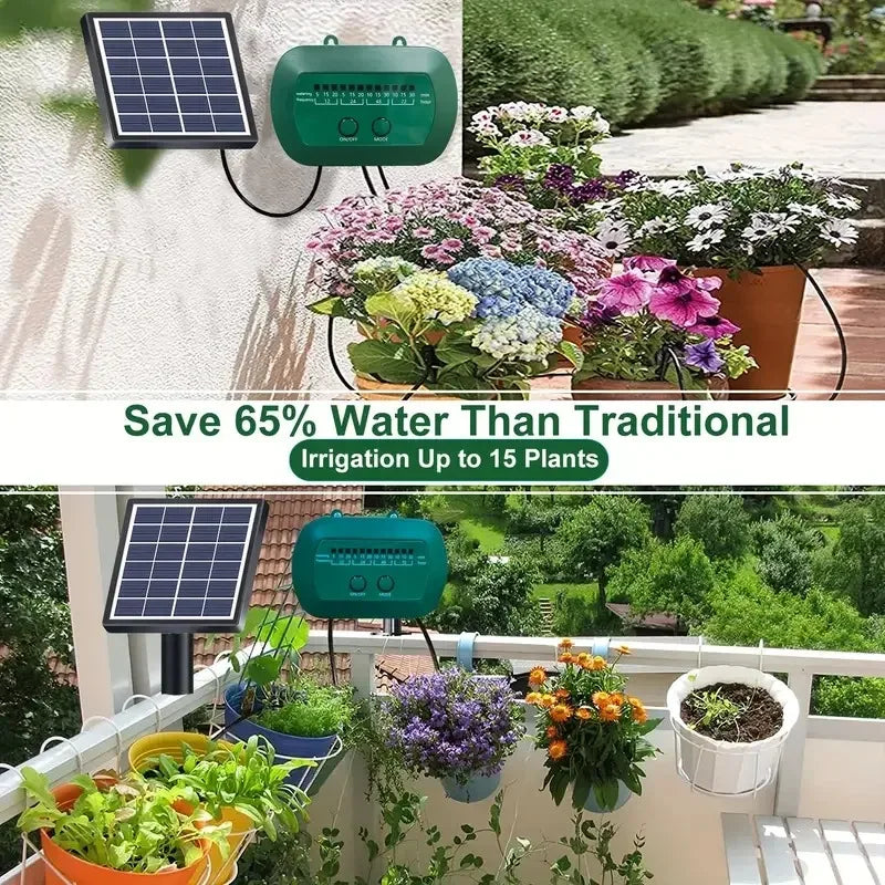 Solar Powered Smart Automatic Irrigation System for Plants | Auravolts