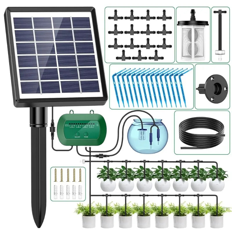 Solar Powered Smart Automatic Irrigation System for Plants | Auravolts