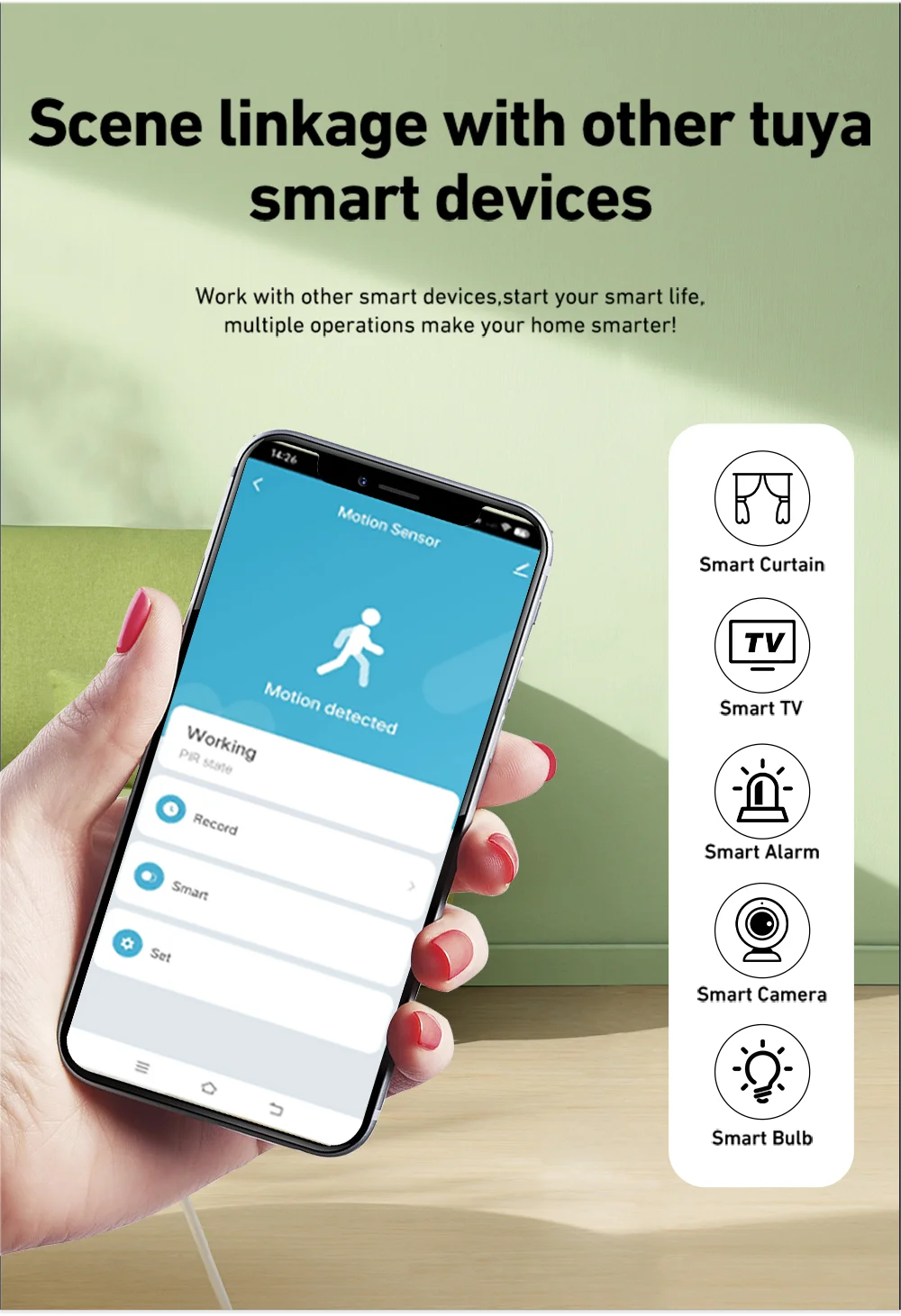 Tuya WiFi/Zigbee Motion Sensor Smart Home Security | Auravolts