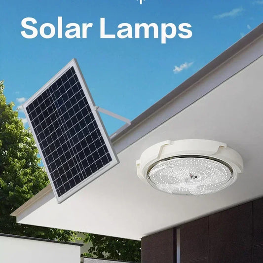 Solar-Powered LED Ceiling Light for Indoor and Outdoor Use | Auravolts