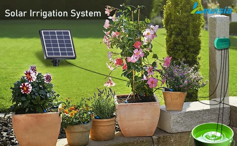 Solar Powered Smart Automatic Irrigation System for Plants | Auravolts