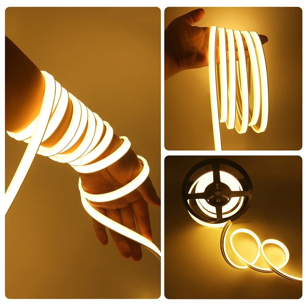 24V LED Neon Light Strip Solar Waterproof | Auravolts
