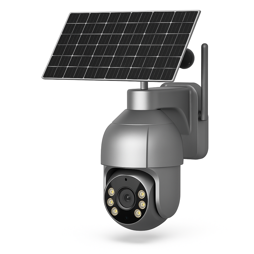 8MP Solar Security Camera with Auto Tracking | Auravolts