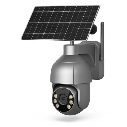 8MP Solar Security Camera with Auto Tracking | Auravolts
