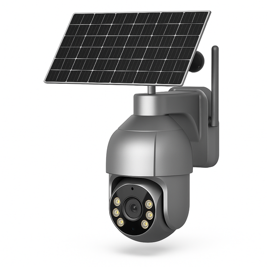 8MP Solar Security Camera with Auto Tracking | Auravolts