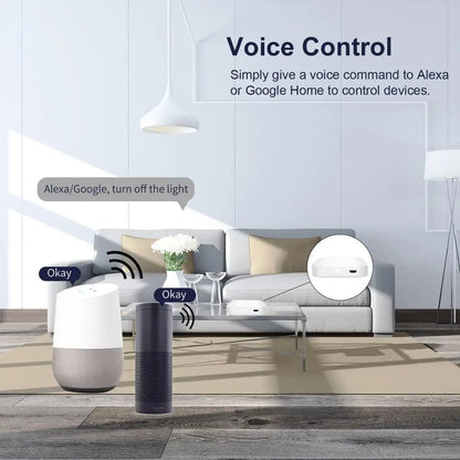 Tuya ZigBee 3.0 Smart Hub – Wireless/Wired Gateway for Alexa & Google Home | Auravolts