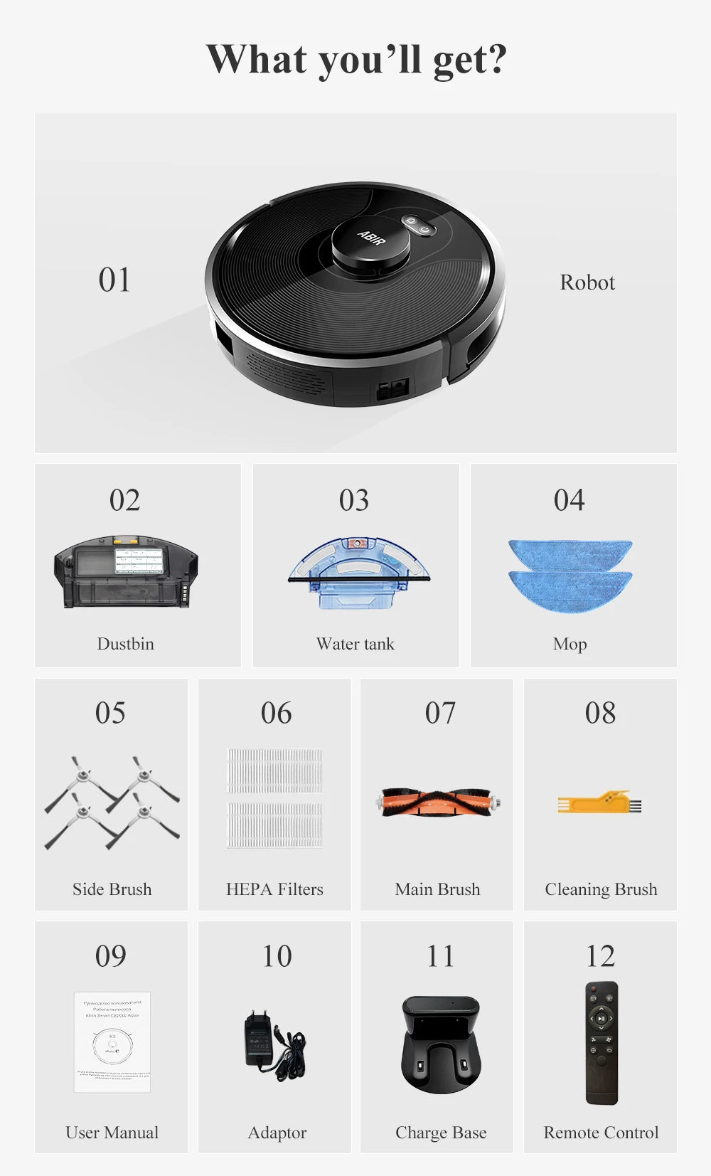 Smart Robot Vacuum Cleaner | Auravolts