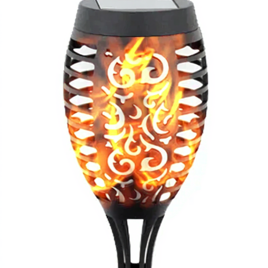 LED Solar Flame Torch Light for Outdoor Decoration | Auravolts