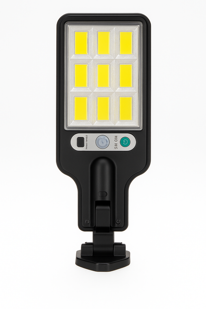 Outdoor LED solar wall light with motion sensor | Auravolts