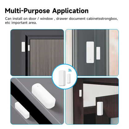 WiFi Smart Door and Window Sensor for Home Security | Auravolts