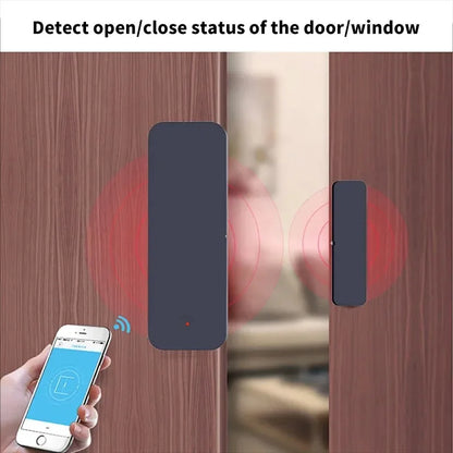WiFi Smart Door and Window Sensor for Home Security | Auravolts
