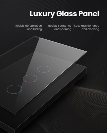 Smart WiFi Light Switch with Touch Control for Home Automation | Auravolts