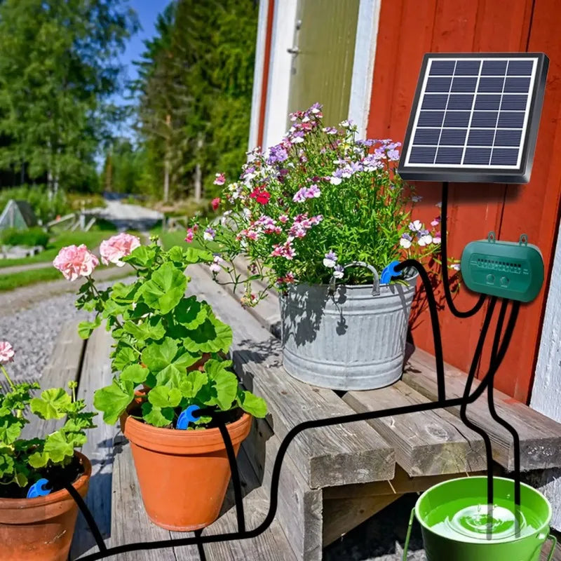 Solar Powered Smart Automatic Irrigation System for Plants | Auravolts