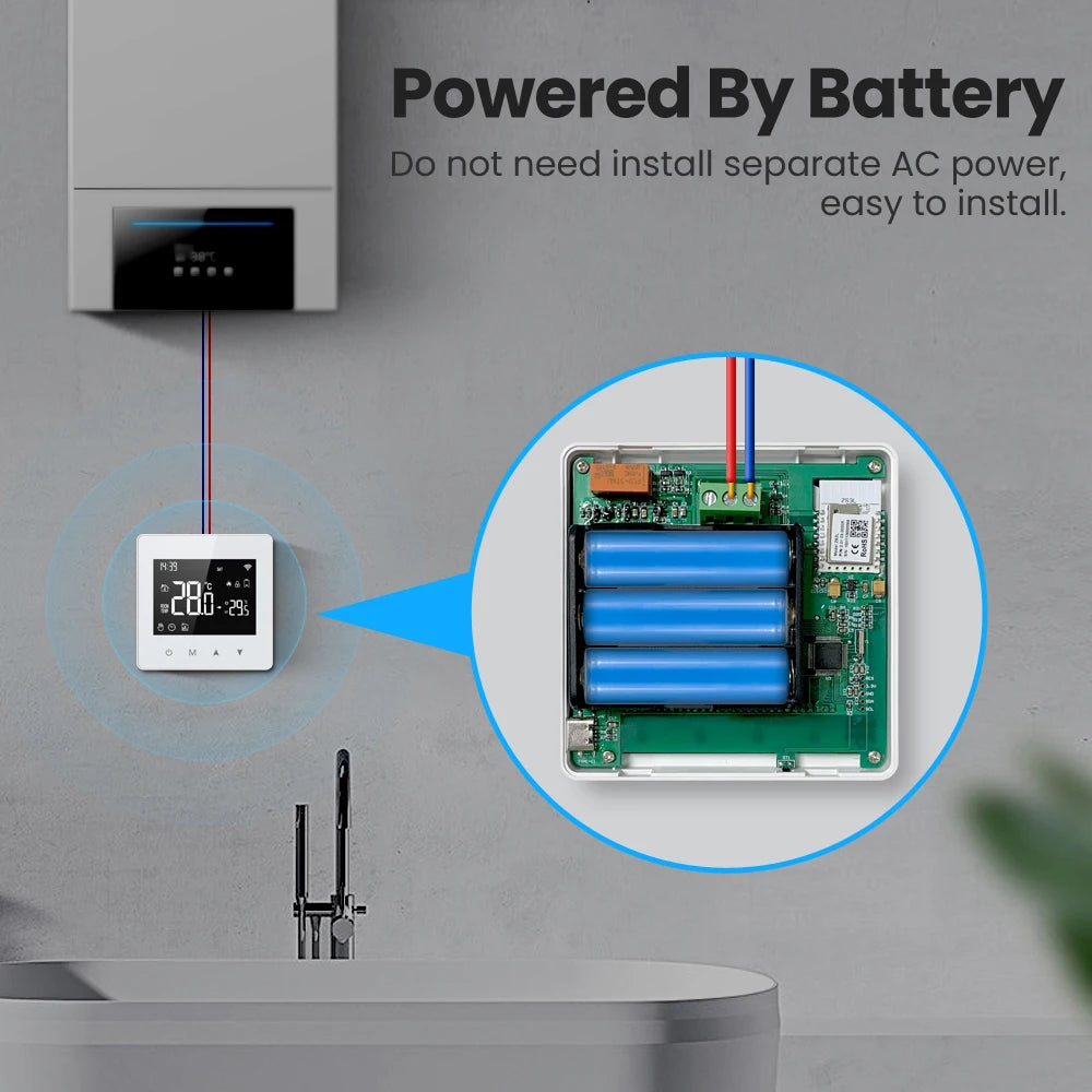 WiFi Smart Temperature Controller Plug – Digital Thermostat | Auravolts