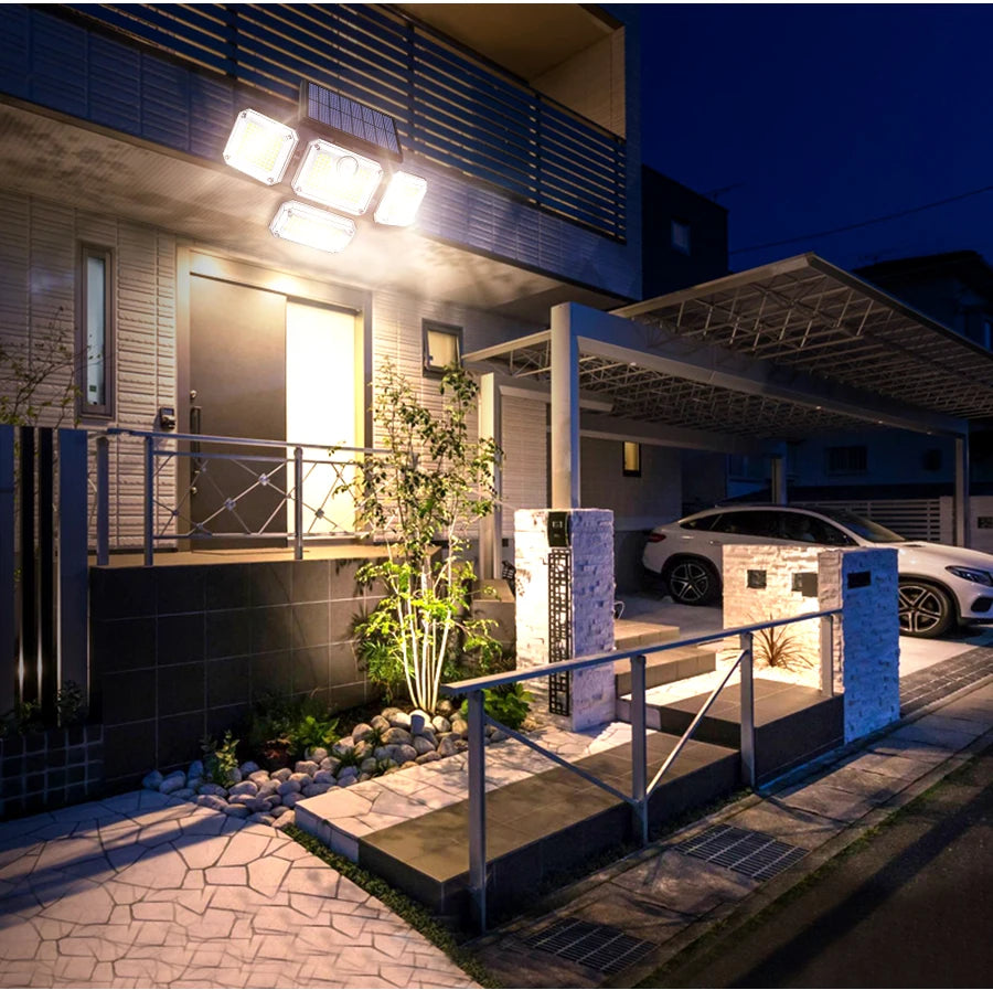 20W Solar LED Lamp Waterproof Outdoor Lighting | Auravolts
