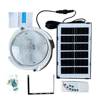 Solar-Powered LED Ceiling Light for Indoor and Outdoor Use | Auravolts