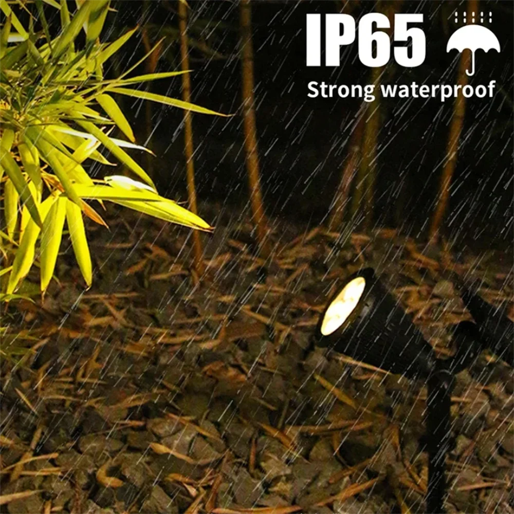 Solar LED Pathway Lights Waterproof Outdoor Landscape Lamps | Auravolts