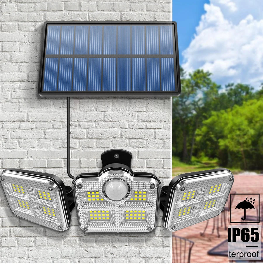 20W Solar LED Lamp Waterproof Outdoor Lighting | Auravolts