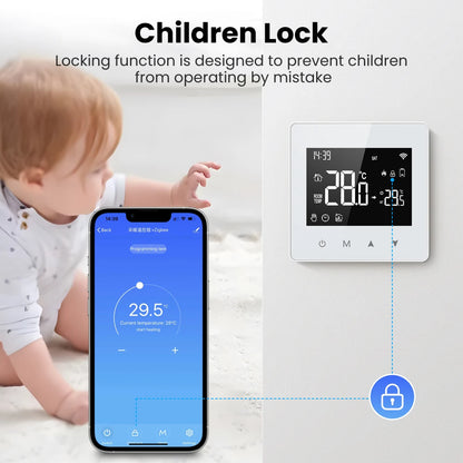 WiFi Smart Temperature Controller Plug – Digital Thermostat | Auravolts