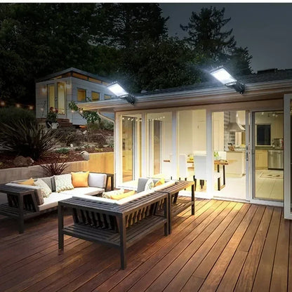 Outdoor LED solar wall light with motion sensor | Auravolts