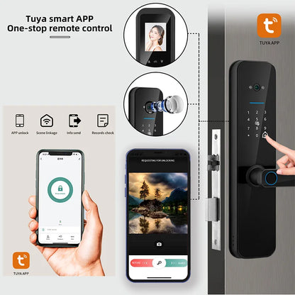 Wi-Fi Smart Lock with Biometrics | Auravolts