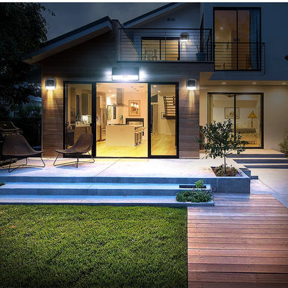Solar Motion Sensor Light Waterproof Lamp for Yard | Auravolts