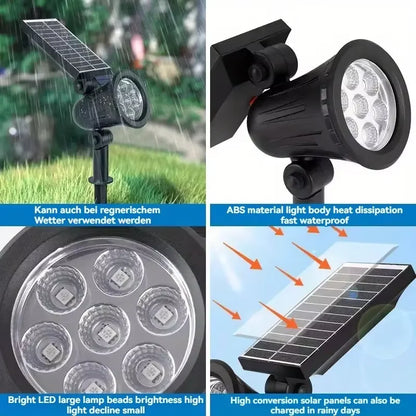 Solar LED Waterproof Outdoor Landscape Lamps | Auravolts