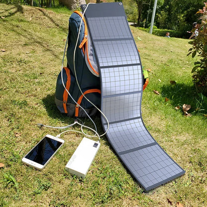 300W Foldable Solar Panel Charger USB/DC Output for Outdoor Power | Auravolts