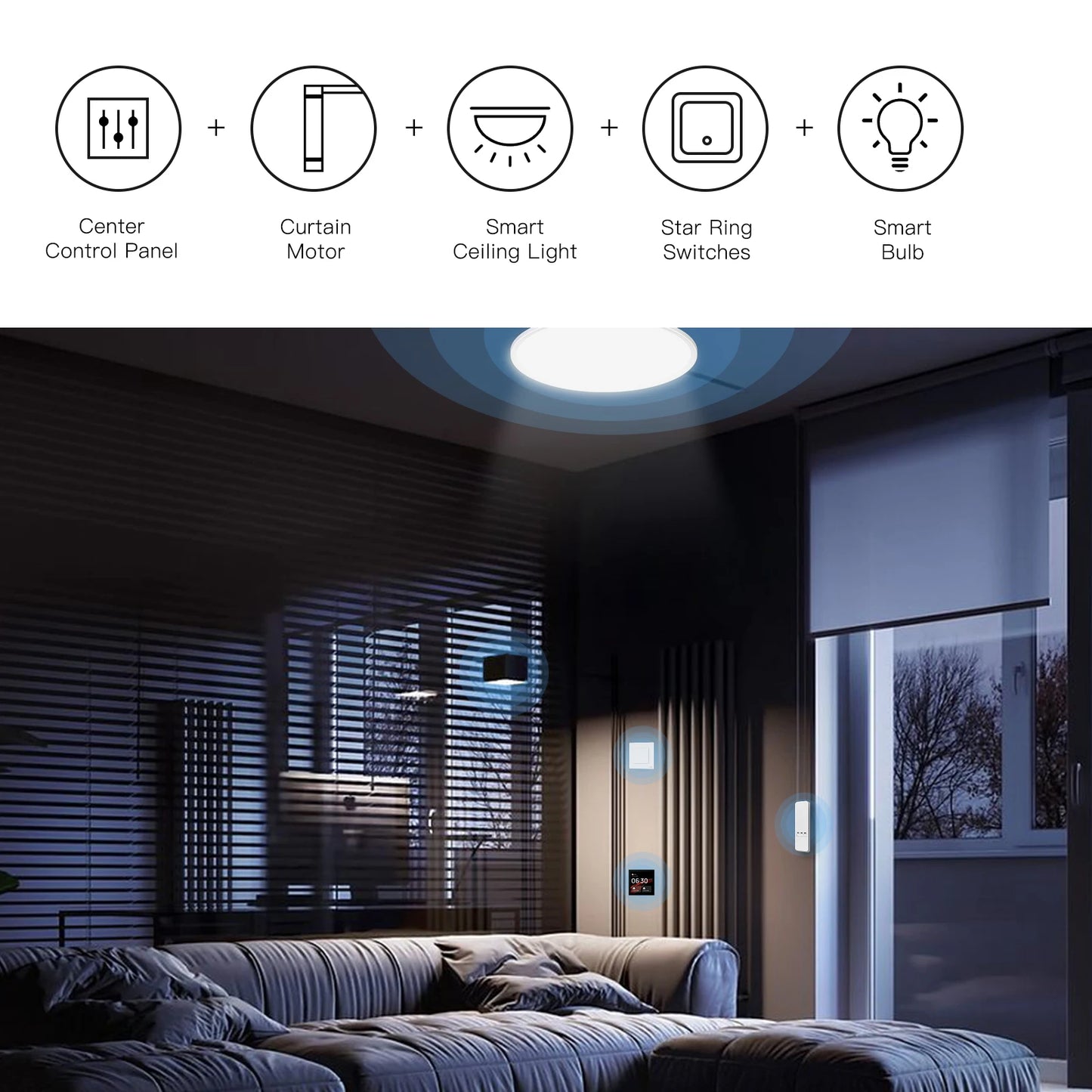 WiFi Electric Curtain Motor | Auravolts