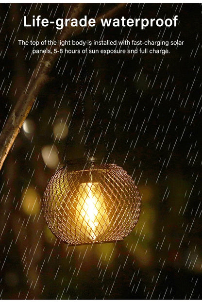 Outdoor Solar LED Lanterns Waterproof Decorative Lights for Garden | Auravolts