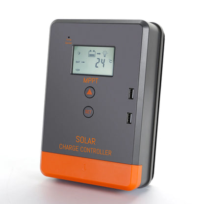 12V 24V 36V 48V Solar Charge Controller MPPT Intelligent Regulator | Auravolts
