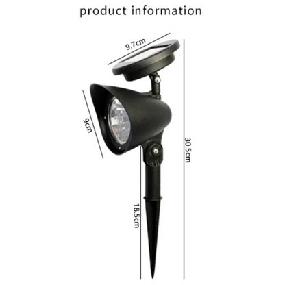 Solar LED Pathway Lights Waterproof Outdoor Landscape Lamps | Auravolts