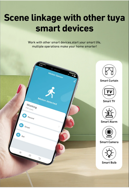 Tuya WiFi/Zigbee Motion Sensor Smart Home Security | Auravolts