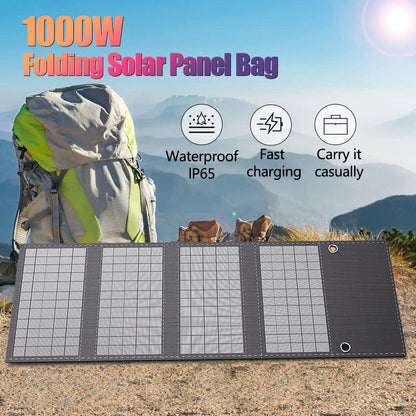 300W Foldable Solar Panel Charger USB/DC Output for Outdoor Power | Auravolts