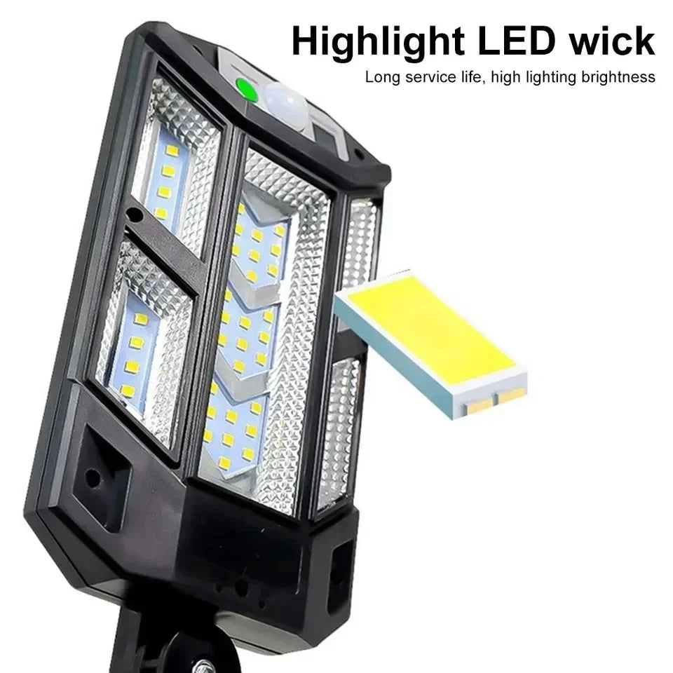 30000LM Waterproof Solar LED Motion Sensor Light | Auravolts