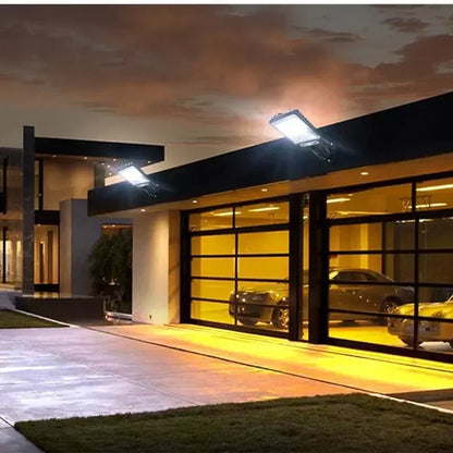 Outdoor LED solar wall light with motion sensor | Auravolts