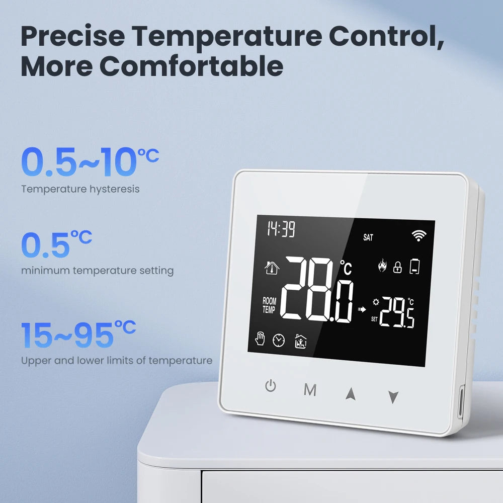 WiFi Smart Temperature Controller Plug – Digital Thermostat | Auravolts