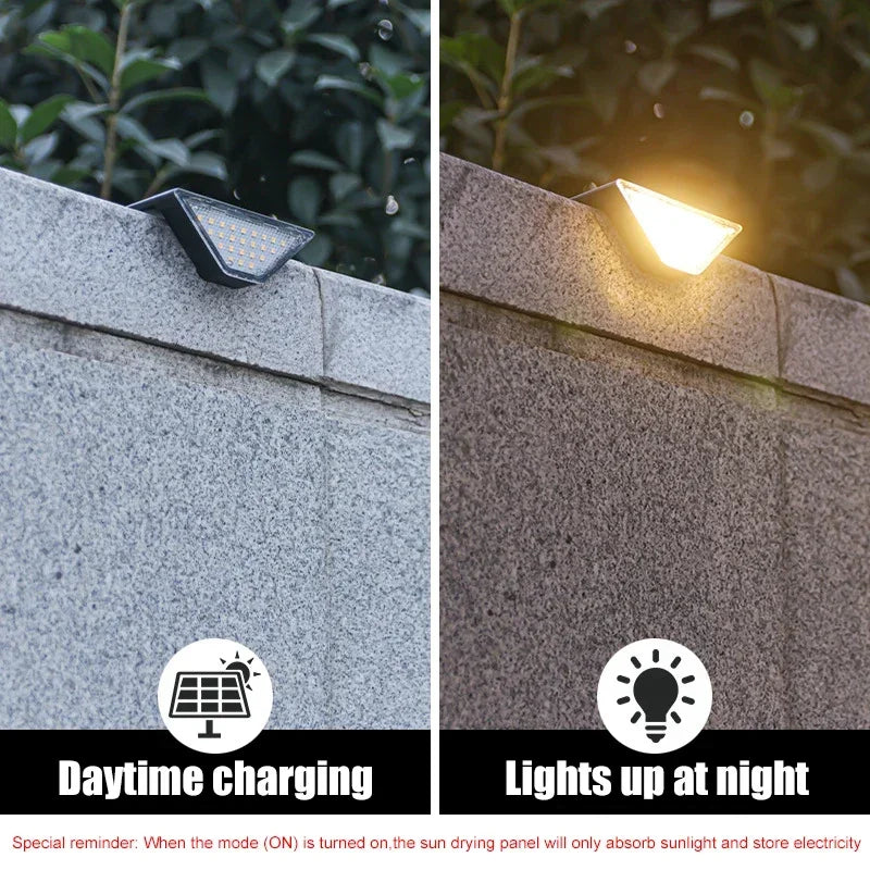 Solar LED Outdoor Waterproof Light 3000K for Pathways | Auravolts