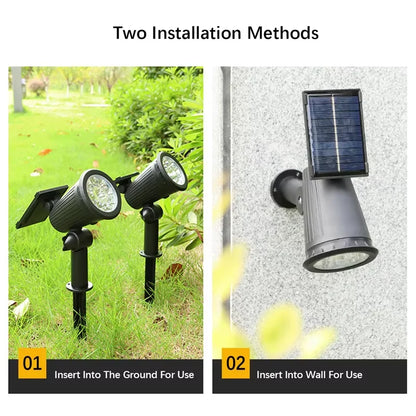 Solar LED Waterproof Outdoor Landscape Lamps | Auravolts