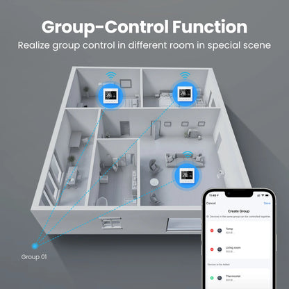 WiFi Smart Temperature Controller Plug – Digital Thermostat | Auravolts