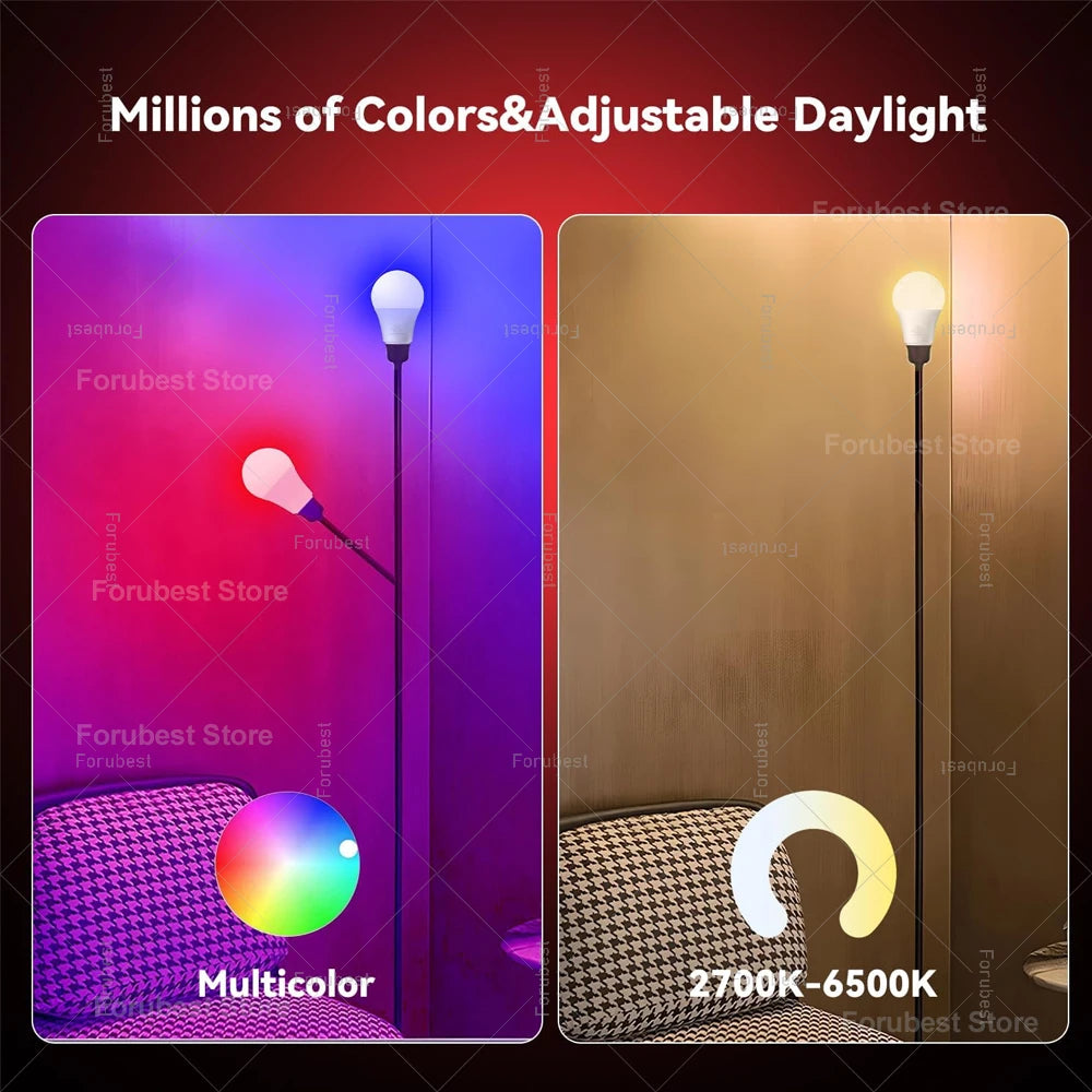 Tuya Smart LED Bulb E27 RGB+CW WiFi Bluetooth 15W/20W | Auravolts