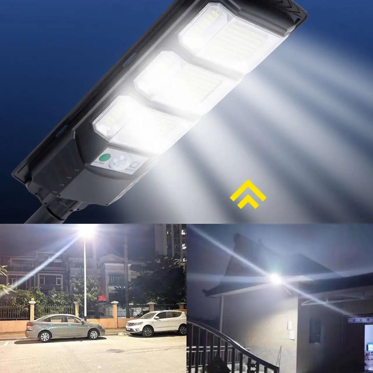 High-Powered 100000LM Solar Outdoor Light Motion Sensor Waterproof | Auravolts