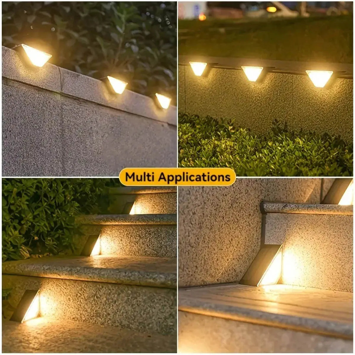 Solar LED Outdoor Waterproof Light 3000K for Pathways | Auravolts