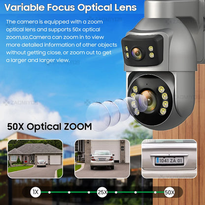 8MP Solar Security Camera with Auto Tracking | Auravolts