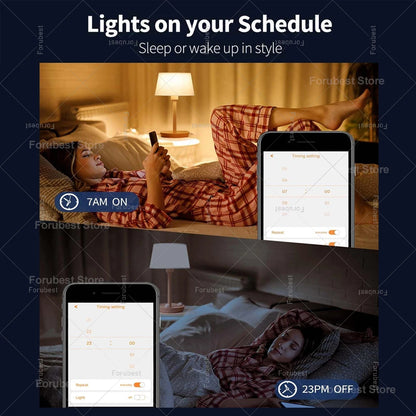 Tuya Smart LED Bulb E27 RGB+CW WiFi Bluetooth 15W/20W | Auravolts