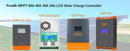 12V 24V 36V 48V Solar Charge Controller MPPT Intelligent Regulator | Auravolts
