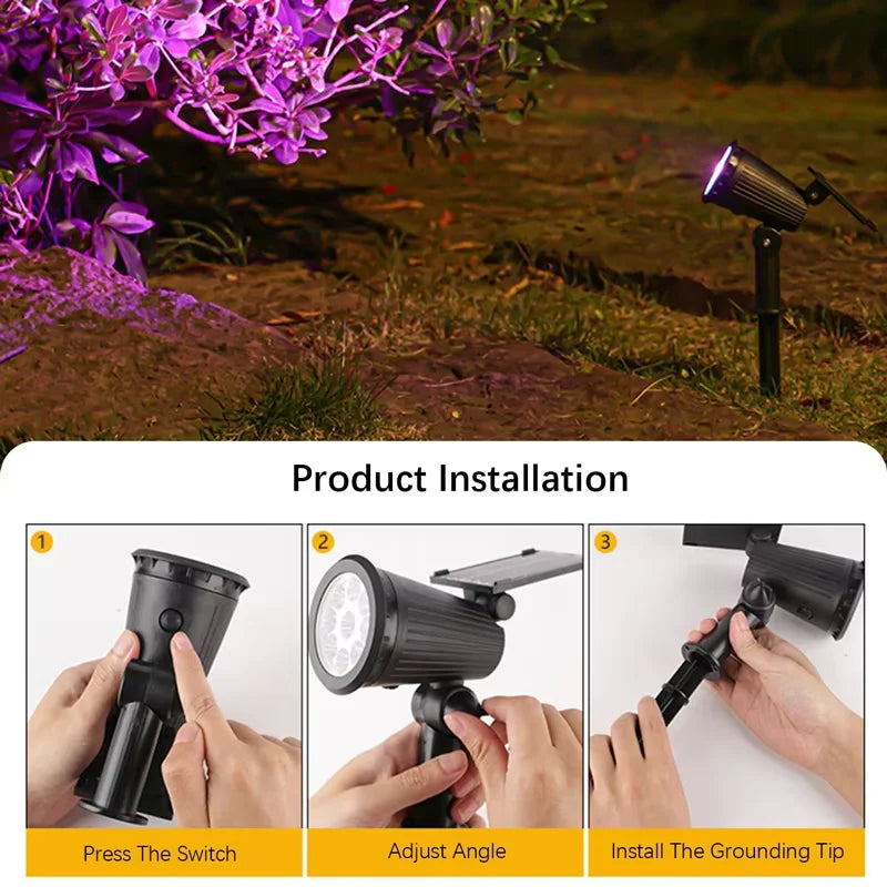Solar LED Waterproof Outdoor Landscape Lamps | Auravolts